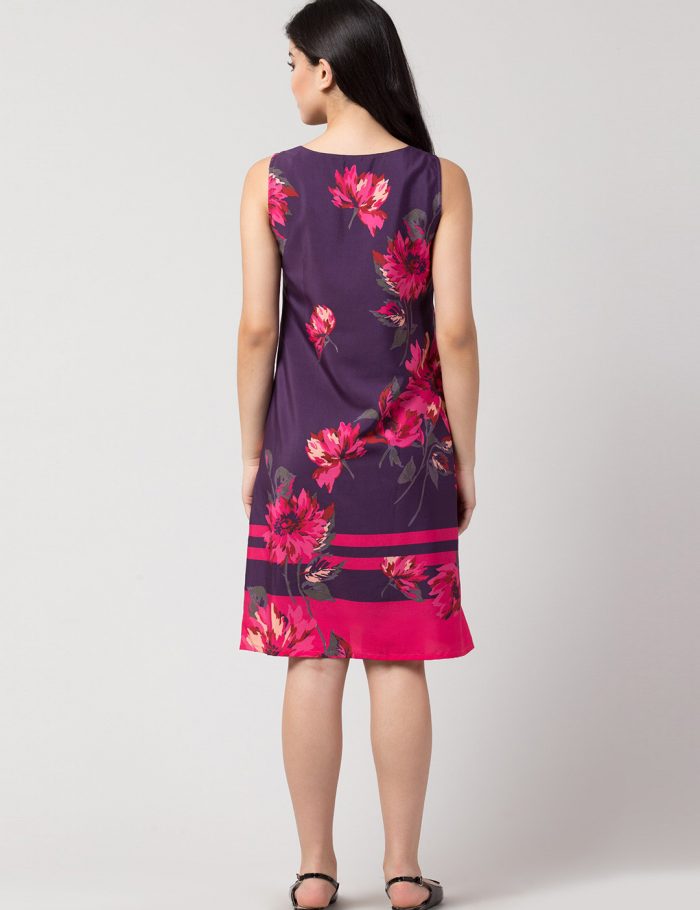 60d0641d-403c-4bd3-90f0-e20d8600b3d01657739451675Hive91PurpleandPinkFloralKneelenghtDressforWomenMadeofPolyCr5 60d0641d-403c-4bd3-90f0-e20d8600b3d01657739451675Hive91PurpleandPinkFloralKneelenghtDressforWomenMadeofPolyCr5