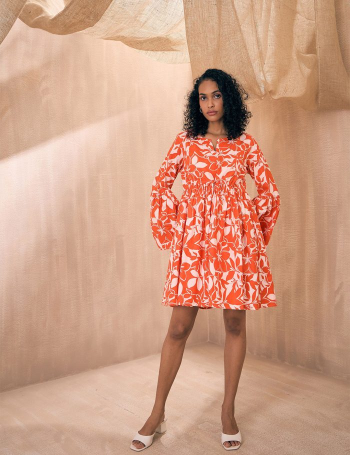 9829b627-8833-4ae2-87b9-8079a770d46d1720644141111PinkPaprikabySASSAFRASFloralPrintBellSleeveFitFlareDress6 9829b627-8833-4ae2-87b9-8079a770d46d1720644141111PinkPaprikabySASSAFRASFloralPrintBellSleeveFitFlareDress6