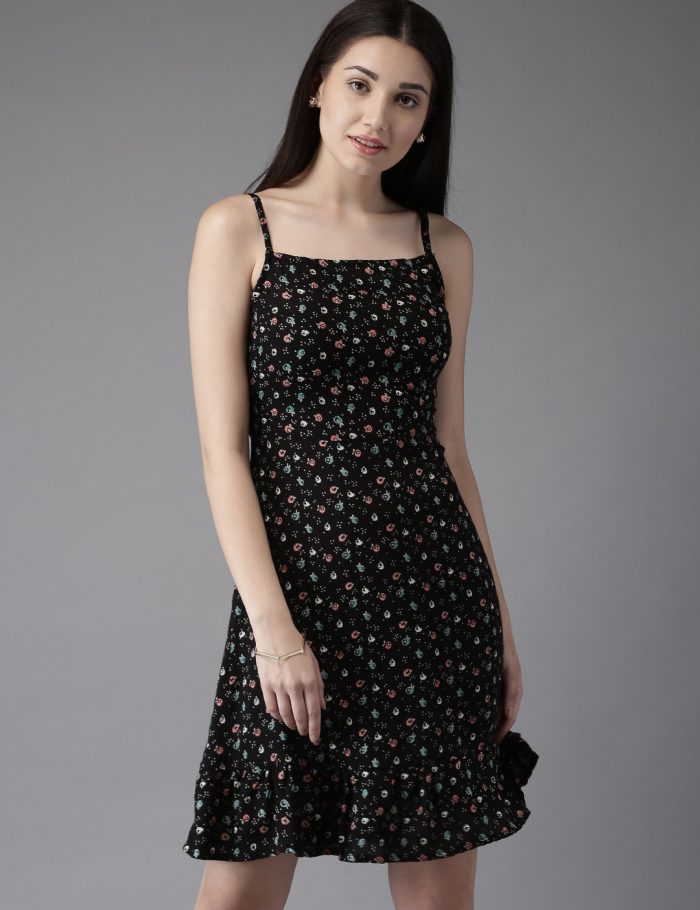 a7a9d9fd-0505-475b-adb5-6b1ce48397a91692355553308-Moda-Rapido-Black--Pink-Lightweight-Printed-Drop-Waist-Dress-3