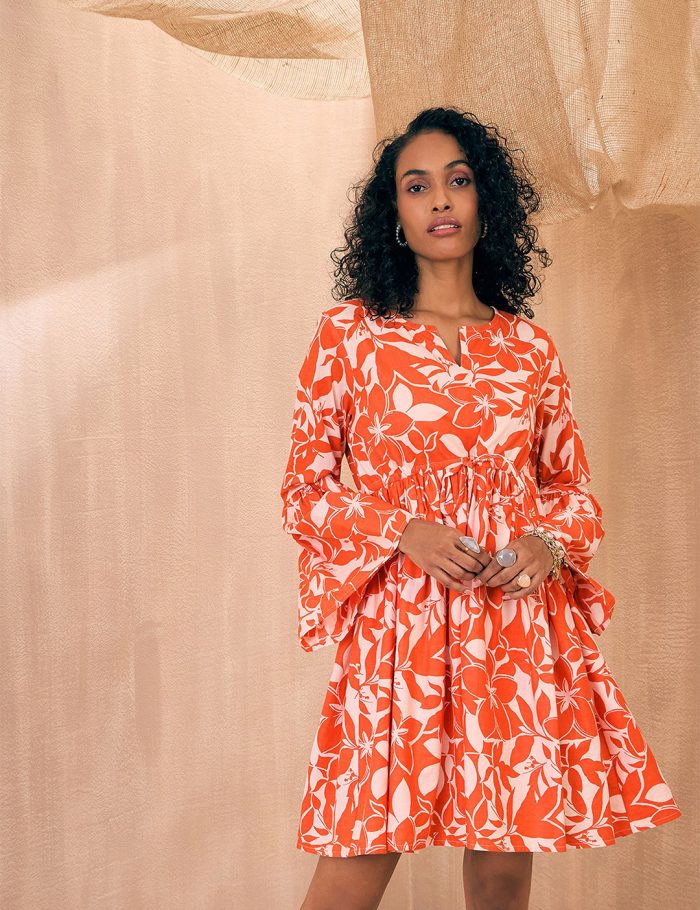 b4685e28-d750-422d-abe3-5b0821d15cd21720644140917PinkPaprikabySASSAFRASFloralPrintBellSleeveFitFlareDress7 b4685e28-d750-422d-abe3-5b0821d15cd21720644140917PinkPaprikabySASSAFRASFloralPrintBellSleeveFitFlareDress7