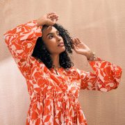 df1c77d0-7e0f-499a-b5a8-9ca01174b7561720644140876PinkPaprikabySASSAFRASFloralPrintBellSleeveFitFlareDress2