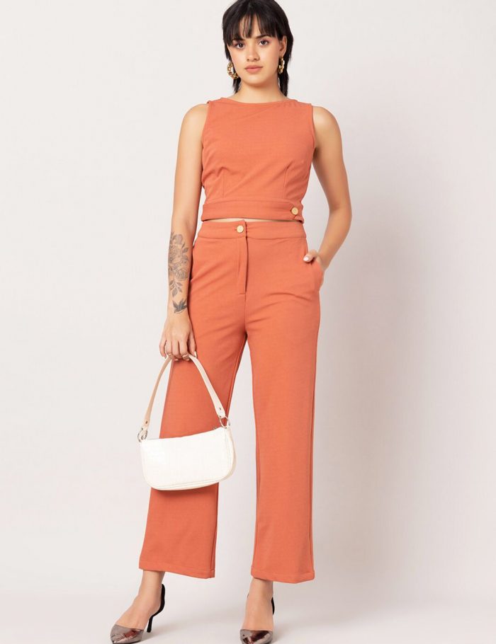 ffa8ea22-2742-4bd6-9ff2-9117b954b32a1703584169645PinkSleevelessCropTopAndStraightFitTrousersCo-ordSet6